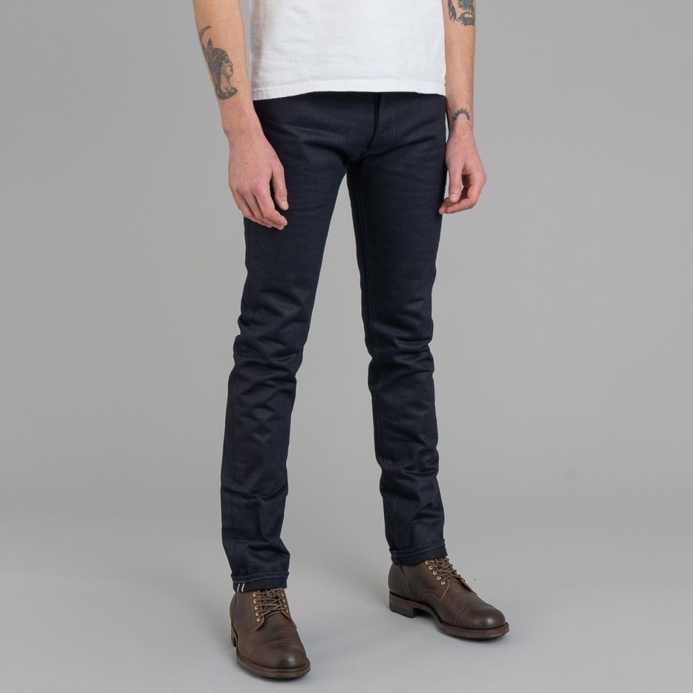 3sixteen Jeans Mens 30x33 Blue ST-120X Raw Shadow Selvedge Slim Tapered Mid Rise